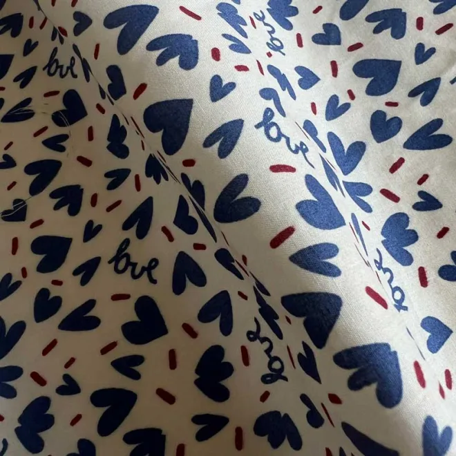 100%Cotton poplin printing fabric woven textiles for shirt, skirt-003