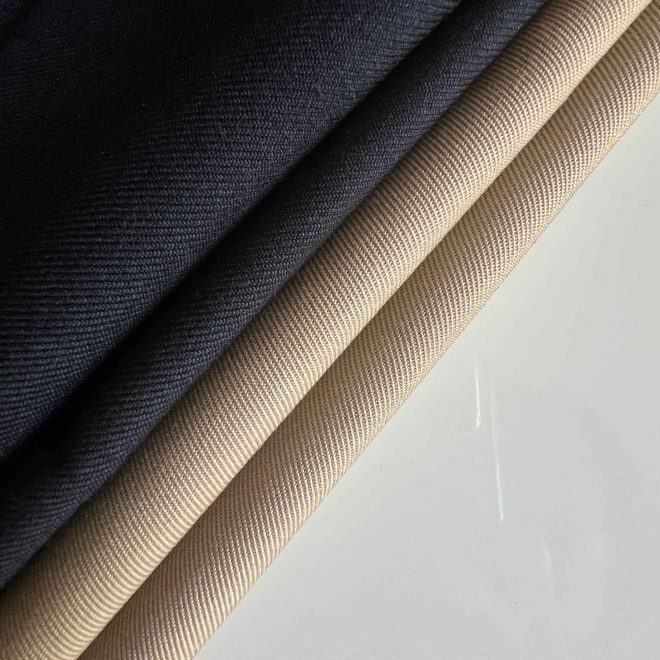 65%Polyester 35%Viscose Gabardine woven twill textile TR fabric for uniform -006