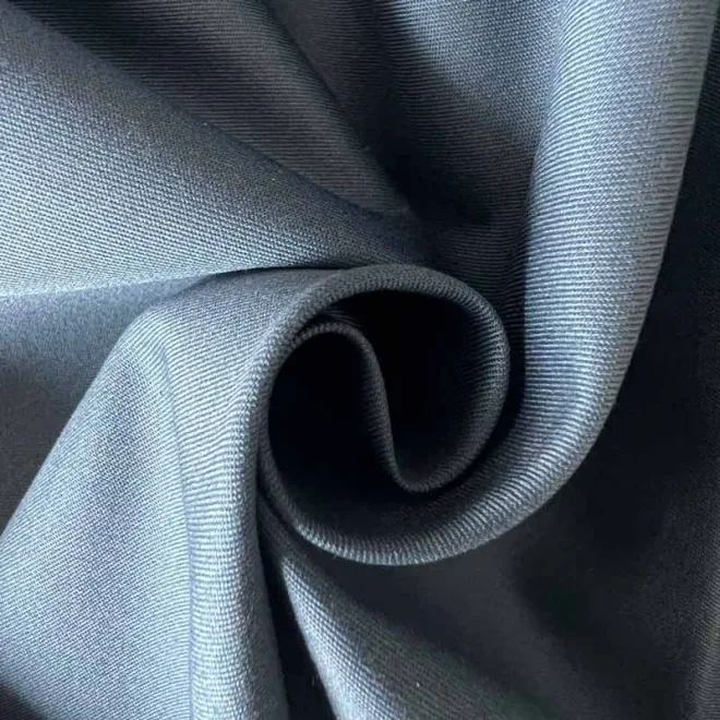 Combed High Quality CVC twill fabric woven textiles for shirt, uniform -001