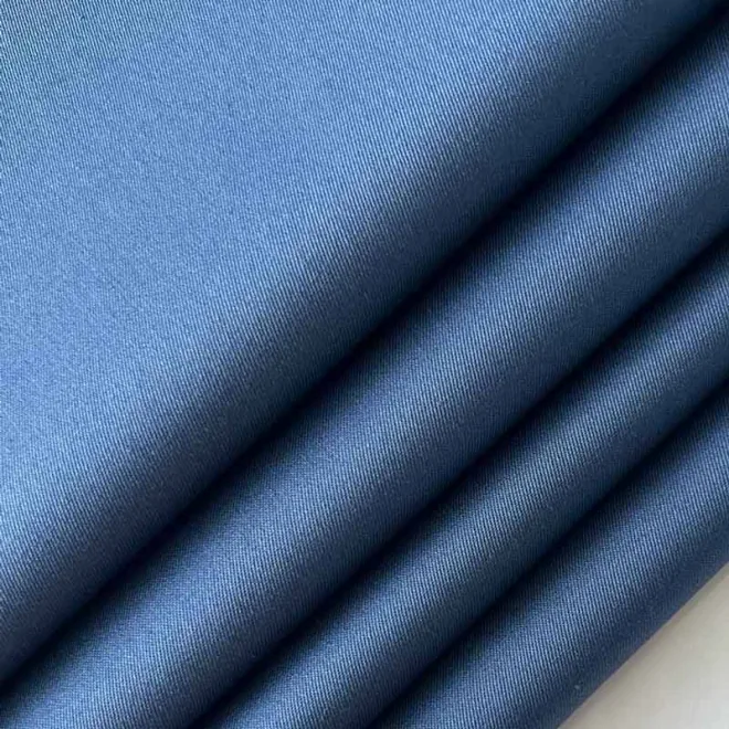 Combed High Quality CVC twill fabric woven textiles for shirt, uniform -002