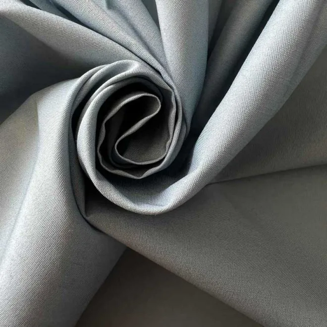 Poly Cotton CVC poplin stretch fabric with spandex woven textiles for shirt, uniform, dress-001