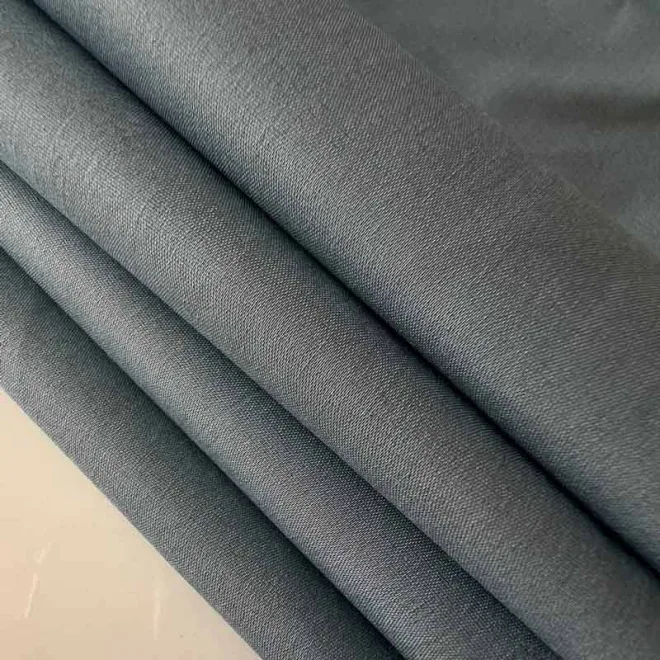 Poly Cotton CVC poplin stretch fabric with spandex woven textiles for shirt, uniform, dress-002